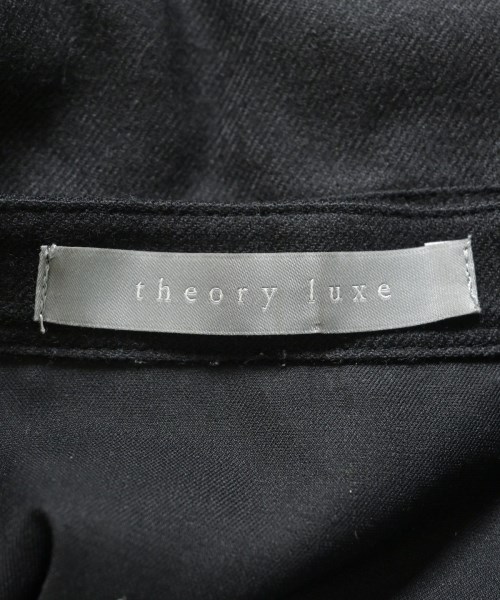 theory luxe（セオリーリュクス）シャツワンピース 黒 サイズ:38(M位) レディース/2200680255013