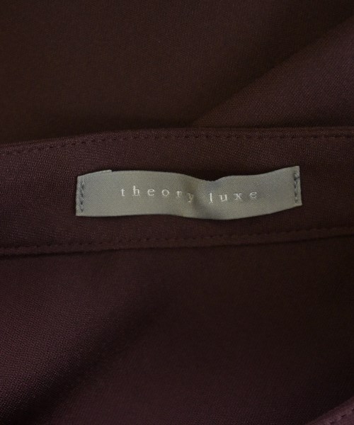 theory luxe（セオリーリュクス）ブラウス 赤 サイズ:36(S位) レディース/2200679809159