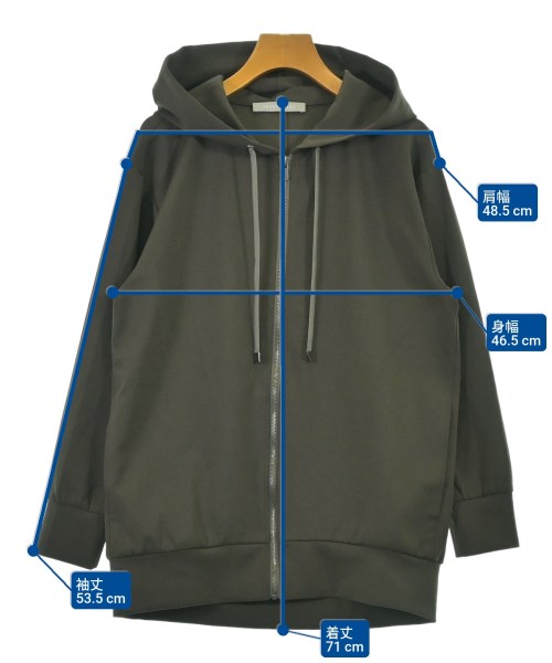 theory luxe（セオリーリュクス）パーカー カーキ サイズ:38(M位) レディース/2200679809180