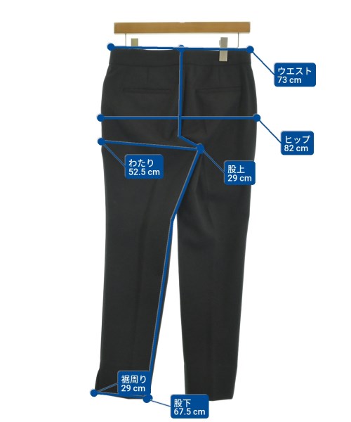theory luxe（セオリーリュクス）スラックス 黒 サイズ:38(M位) レディース/2200679809234