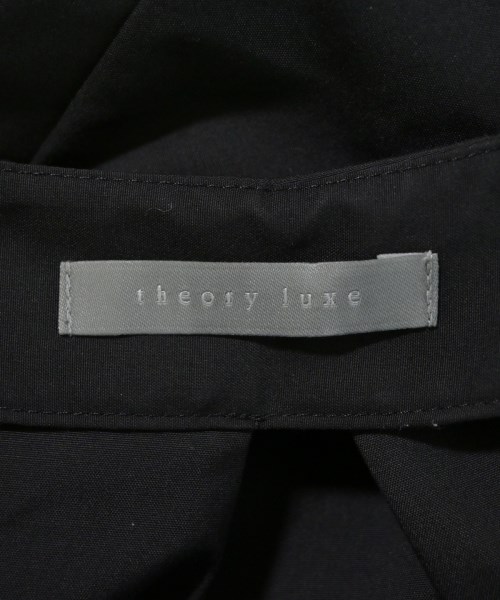 theory luxe（セオリーリュクス）カジュアルシャツ 黒 サイズ:38(M位) レディース/2200681094017