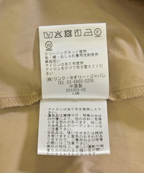 theory luxe（セオリーリュクス）ワンピース ベージュ サイズ:38(M位) レディース/2200681094031