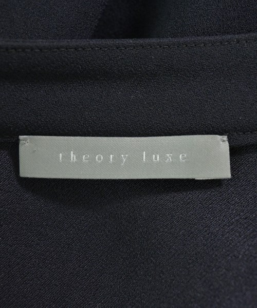 theory luxe（セオリーリュクス）ブラウス 紺 サイズ:38(M位) レディース/2200681094048