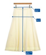theory luxe（セオリーリュクス）ロング・マキシ丈スカート 白 サイズ:38(M位) レディース/2200681094055