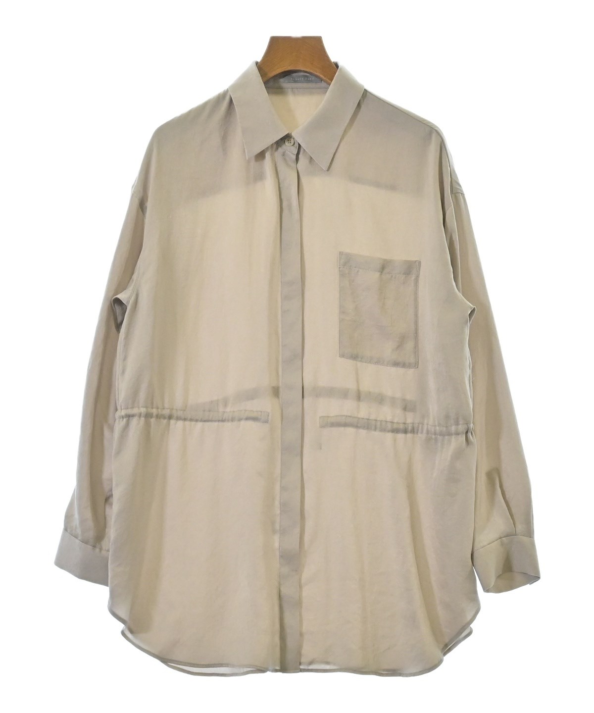 セオリーリュクス Theory luxe シャツ theory luxe（セオリーリュクス）カジュアルシャツ ベージュ サイズ:38