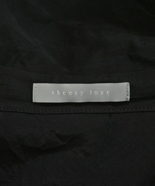 theory luxe（セオリーリュクス）カジュアルシャツ 黒 サイズ:40(M位) レディース/2200677634043