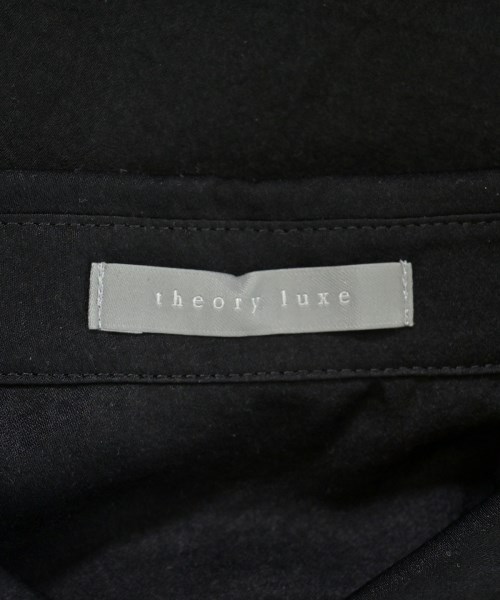 theory luxe（セオリーリュクス）カジュアルシャツ 黒 サイズ:38(M位) レディース/2200677634067