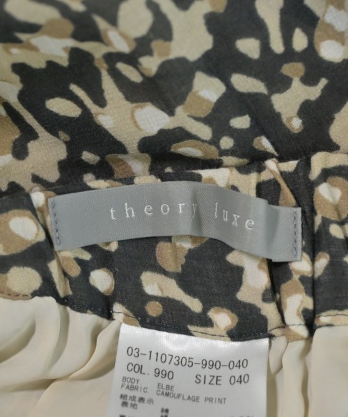 theory luxe（セオリーリュクス）ロング・マキシ丈スカート グレー サイズ:40(L位) レディース/2200677634074