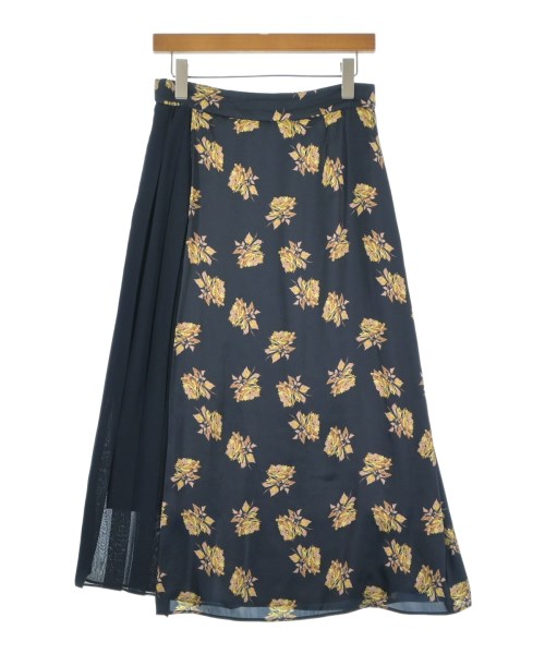 theory luxe（セオリーリュクス）ロング・マキシ丈スカート 紺 サイズ:40(L位) レディース/2200677634104