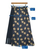 theory luxe（セオリーリュクス）ロング・マキシ丈スカート 紺 サイズ:40(L位) レディース/2200677634104