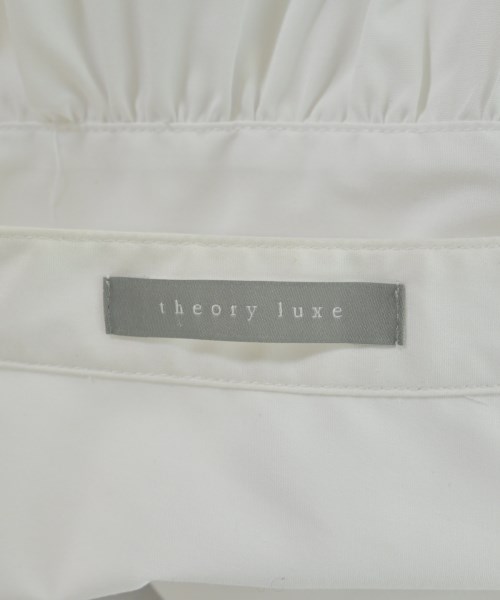 theory luxe（セオリーリュクス）カジュアルシャツ 白 サイズ:38(M位) レディース/2200693618034