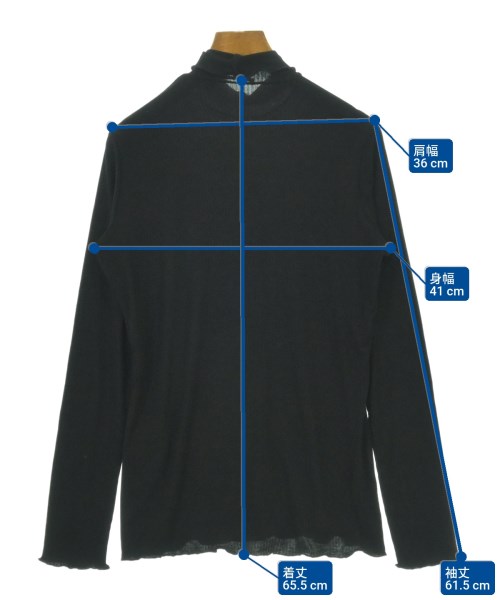 theory luxe（セオリーリュクス）Tシャツ・カットソー 黒 サイズ:38(M位) レディース/2200689783050