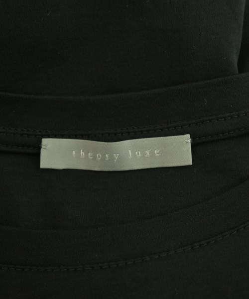 theory luxe（セオリーリュクス）Tシャツ・カットソー 黒 サイズ:38(M位) レディース/2200690388121