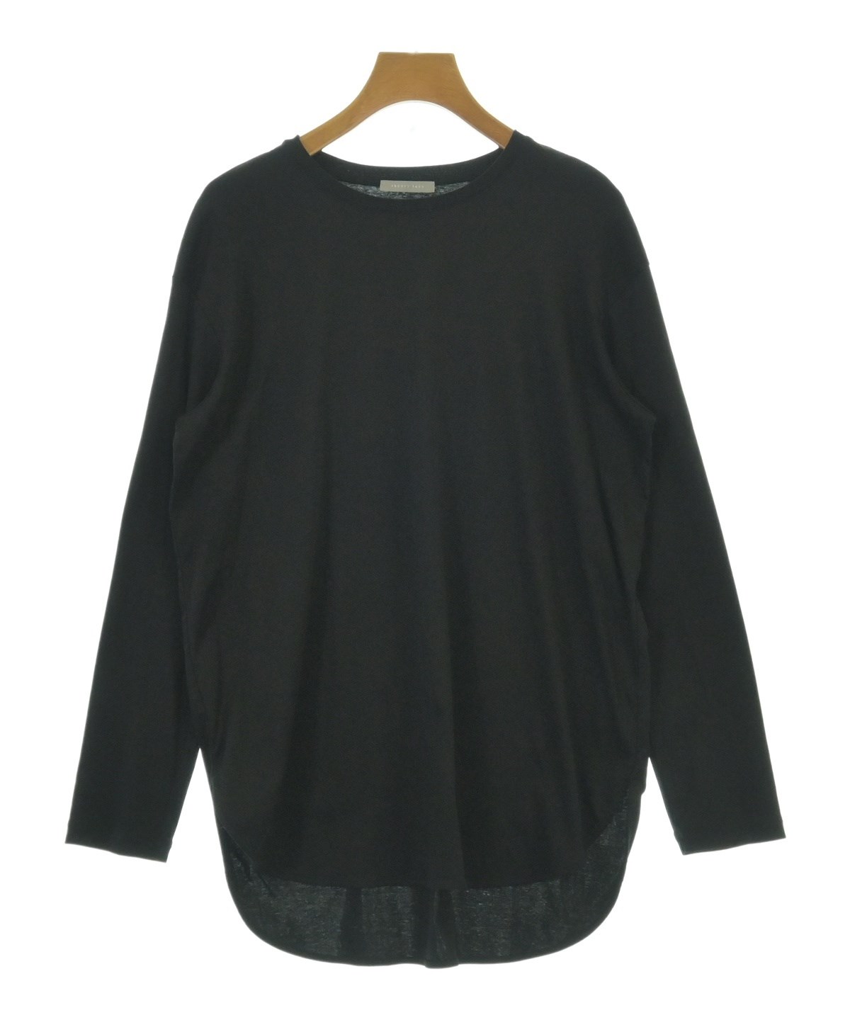 美品　セオリーリュクス　ブラック　黒　カットソー　トップス　シンプル　38号 theory luxe（セオリーリュクス）Tシャツ・カットソー 黒 サイズ:38(M
