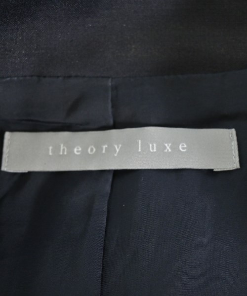 theory luxe（セオリーリュクス）ノーカラージャケット 紺 サイズ:38(M位) レディース/2200690984019