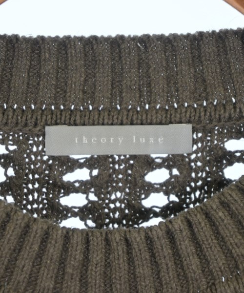 theory luxe（セオリーリュクス）ニット・セーター カーキ サイズ:32(XXS位) レディース/2200680107060