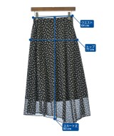 theory luxe（セオリーリュクス）ロング・マキシ丈スカート 黒 サイズ:38(M位) レディース/2200680107091