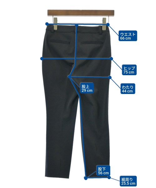 theory luxe（セオリーリュクス）スラックス 紺 サイズ:32(XXS位) レディース/2200680107121