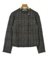 theory luxe（セオリーリュクス）ノーカラージャケット 茶 サイズ:38(M位) レディース/2200694381012