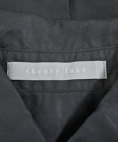 theory luxe（セオリーリュクス）シャツワンピース 黒 サイズ:38(M位) レディース/2200696978036