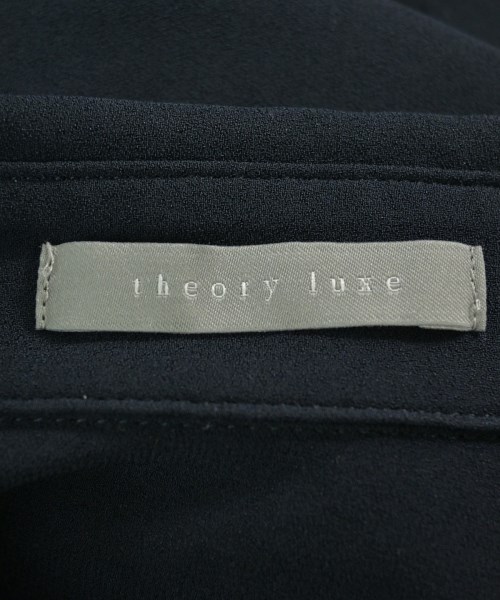 theory luxe（セオリーリュクス）ブラウス 紺 サイズ:38(M位) レディース/2200698172029