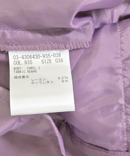 theory luxe（セオリーリュクス）その他 紫 サイズ:38(M位) レディース