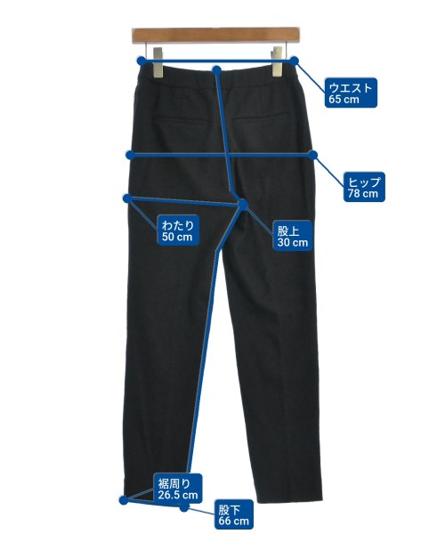 theory luxe（セオリーリュクス）スラックス 黒 サイズ:36(S位) レディース/2200698953017