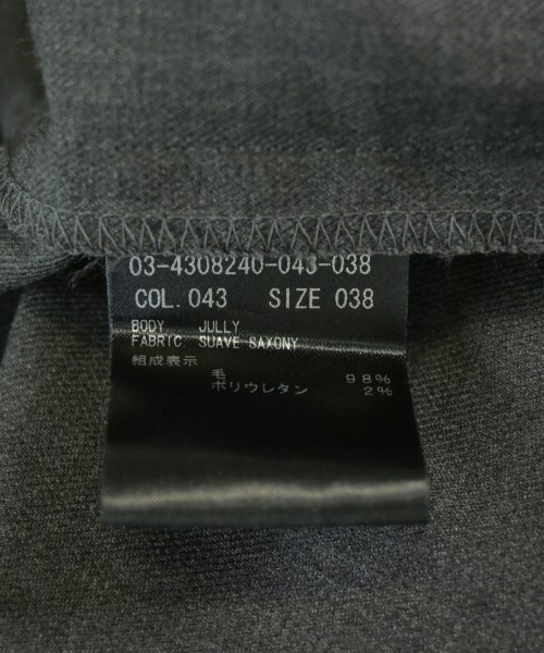 theory luxe（セオリーリュクス）ブラウス グレー サイズ:38(M位) レディース/2200698953055