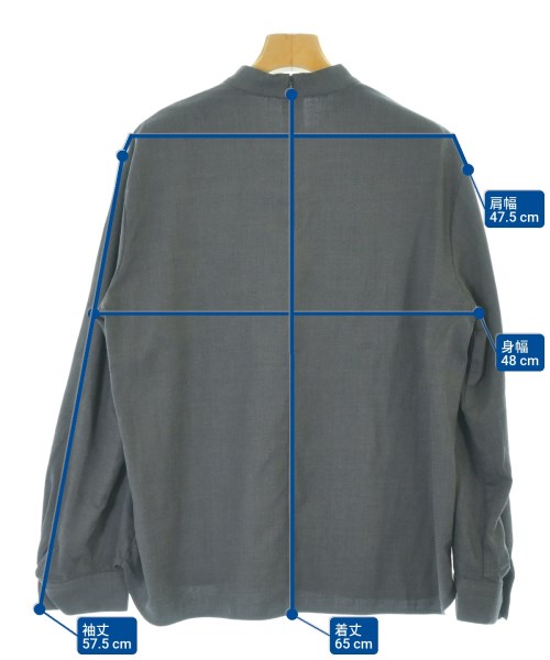 theory luxe（セオリーリュクス）ブラウス グレー サイズ:38(M位) レディース/2200698953055