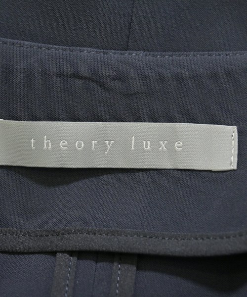 theory luxe（セオリーリュクス）ノーカラージャケット 紺 サイズ:38(M位) レディース/2200686734093