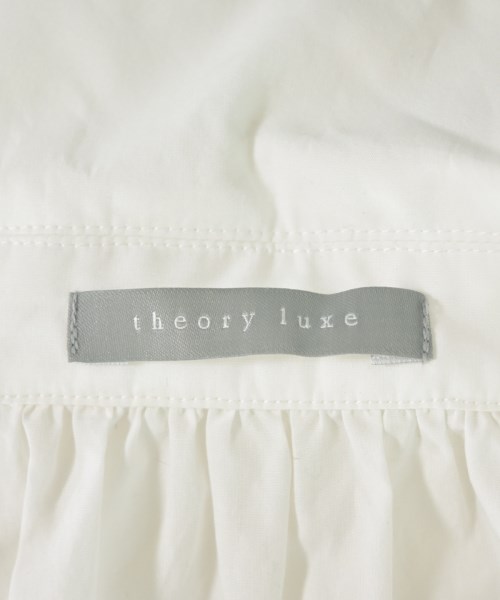 theory luxe（セオリーリュクス）カジュアルシャツ 白 サイズ:38(M位) レディース/2200693649014
