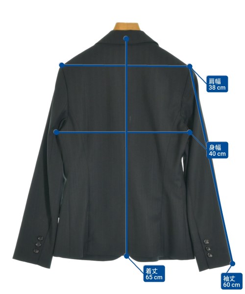 theory luxe（セオリーリュクス）テーラードジャケット 黒 サイズ:40(M位) レディース/2200699750011