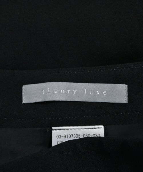 theory luxe（セオリーリュクス）ひざ丈スカート 黒 サイズ:030(XS位) レディース/2200699853026