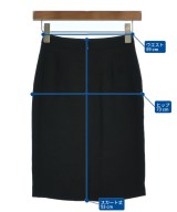 theory luxe（セオリーリュクス）ひざ丈スカート 黒 サイズ:030(XS位) レディース/2200699853026