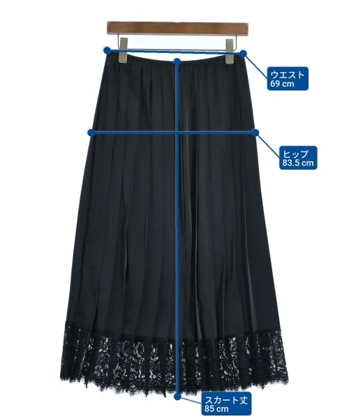 theory luxe（セオリーリュクス）ロング・マキシ丈スカート 紺 サイズ:36(S位) レディース/2200695730055