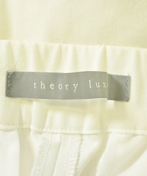 theory luxe（セオリーリュクス）スラックス 白 サイズ:38(M位) レディース/2200699991025