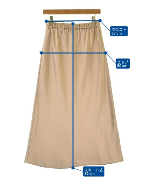 theory luxe（セオリーリュクス）ロング・マキシ丈スカート ピンク サイズ:38(M位) レディース/2200700272013