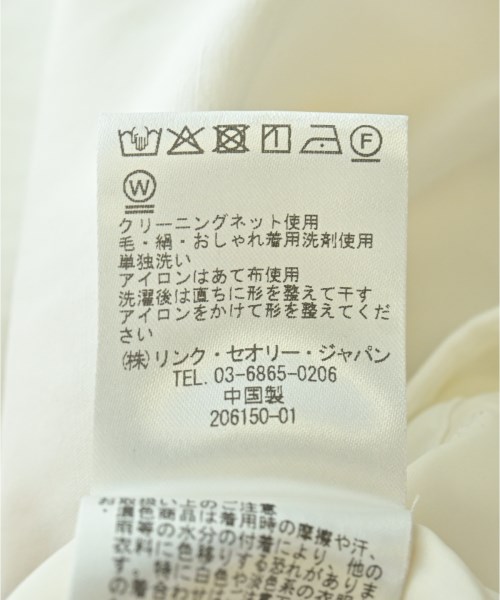 theory luxe（セオリーリュクス）その他 白 サイズ:36(S位) レディース/2200690246247