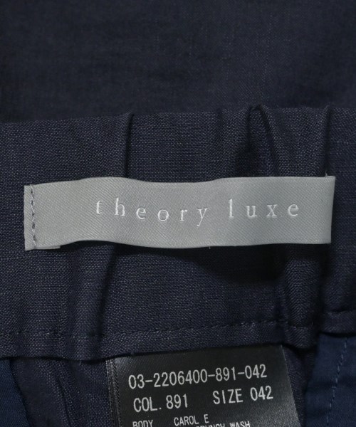 theory luxe（セオリーリュクス）スラックス 紺 サイズ:42(L位) レディース/2200699610018