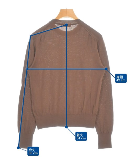theory luxe（セオリーリュクス）ニット・セーター 茶 サイズ:38(M位) レディース/2200699610049