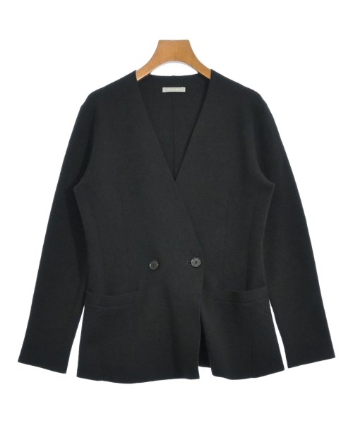 theory luxe(セオリーリュクス)ノーカラージャケット 黒 サイズ:38(M位)/2200697495013