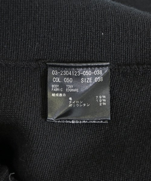 theory luxe（セオリーリュクス）ノーカラージャケット 黒 サイズ:38(M位) レディース/2200697495013
