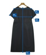theory luxe（セオリーリュクス）ワンピース 紺 サイズ:44(XL位) レディース/2200699553025