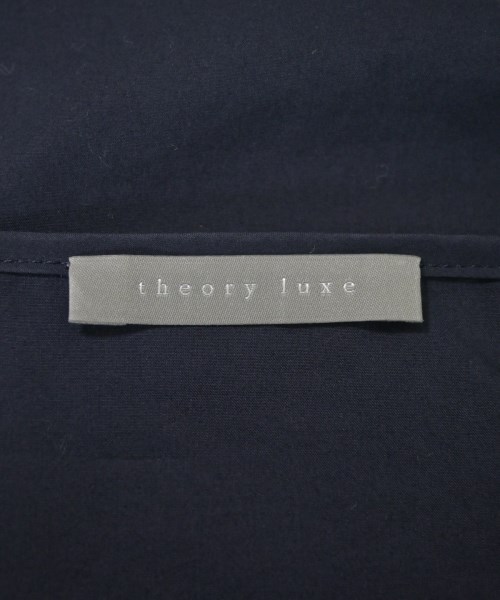 theory luxe（セオリーリュクス）ブラウス 紺 サイズ:38(M位) レディース/2200654690055