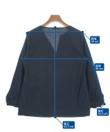 theory luxe（セオリーリュクス）ブラウス 紺 サイズ:38(M位) レディース/2200654690055