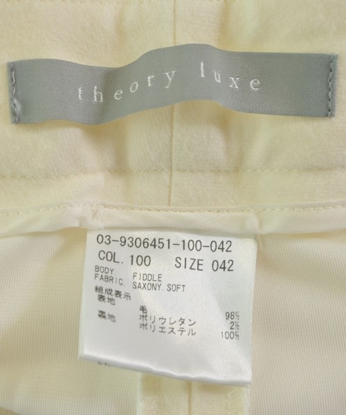 theory luxe（セオリーリュクス）その他 白 サイズ:42(L位) レディース/2200655164012