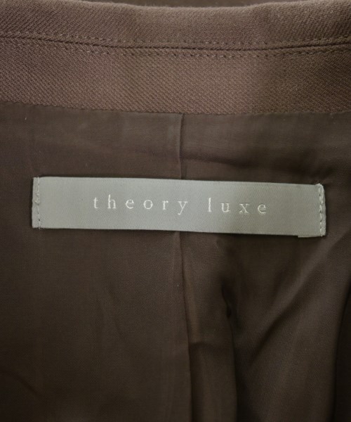 theory luxe（セオリーリュクス）カジュアルジャケット 茶 サイズ:36(S位) レディース/2200655950011