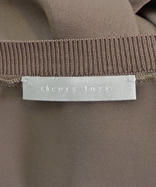 theory luxe（セオリーリュクス）ブラウス 茶 サイズ:38(M位) レディース/2200655950059