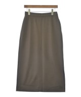 theory luxe（セオリーリュクス）ロング・マキシ丈スカート 茶 サイズ:38(M位) レディース/2200655950141