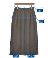 theory luxe（セオリーリュクス）ロング・マキシ丈スカート 茶 サイズ:38(M位) レディース/2200655950141